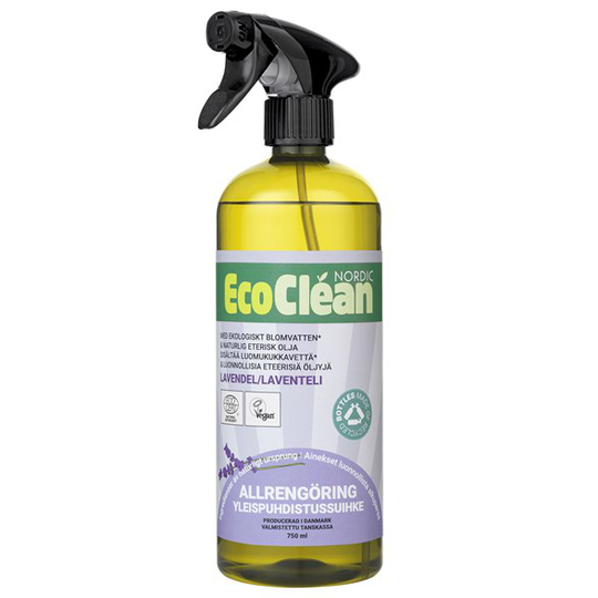EcoClean Nordic Naturlig Allrengöring Lavendel 750 ml