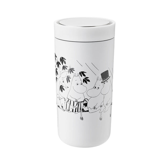 Termosmugg To Go Click 0,4 l. - Mumin Soft White