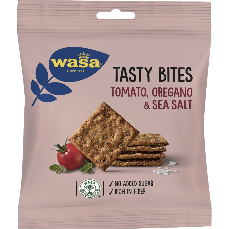 Knäckebrödsbitar Tomato, Oregano & Sea Salt - 23% rabatt
