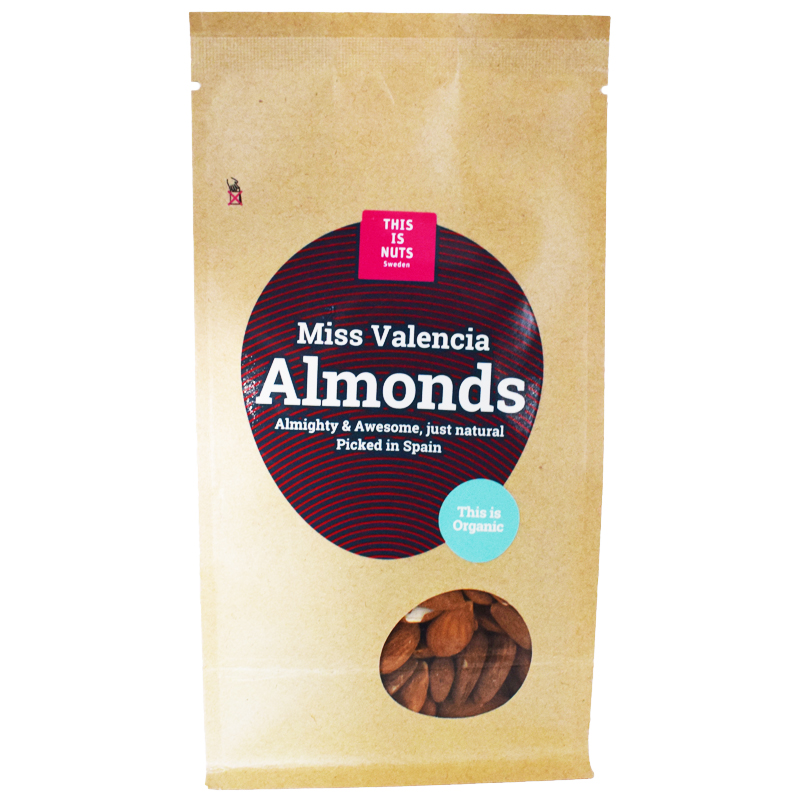 Mandlar "Just Natural" 250g - 22% rabatt