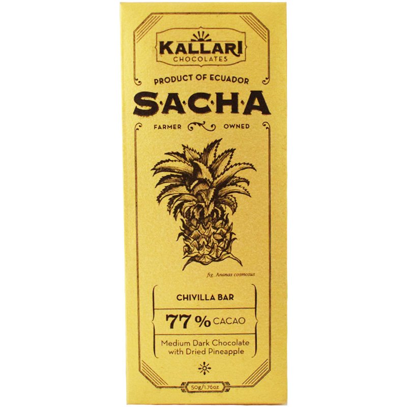 Eko Mörk Choklad Ananas - 22% rabatt