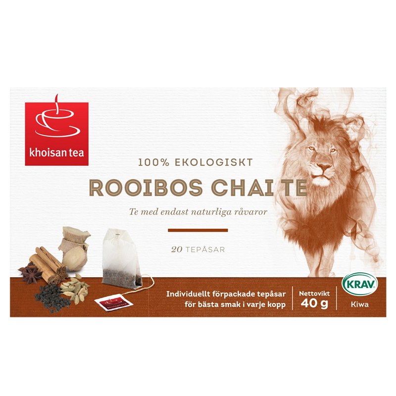 Eko Te Rooibos Chai 40g - 34% rabatt