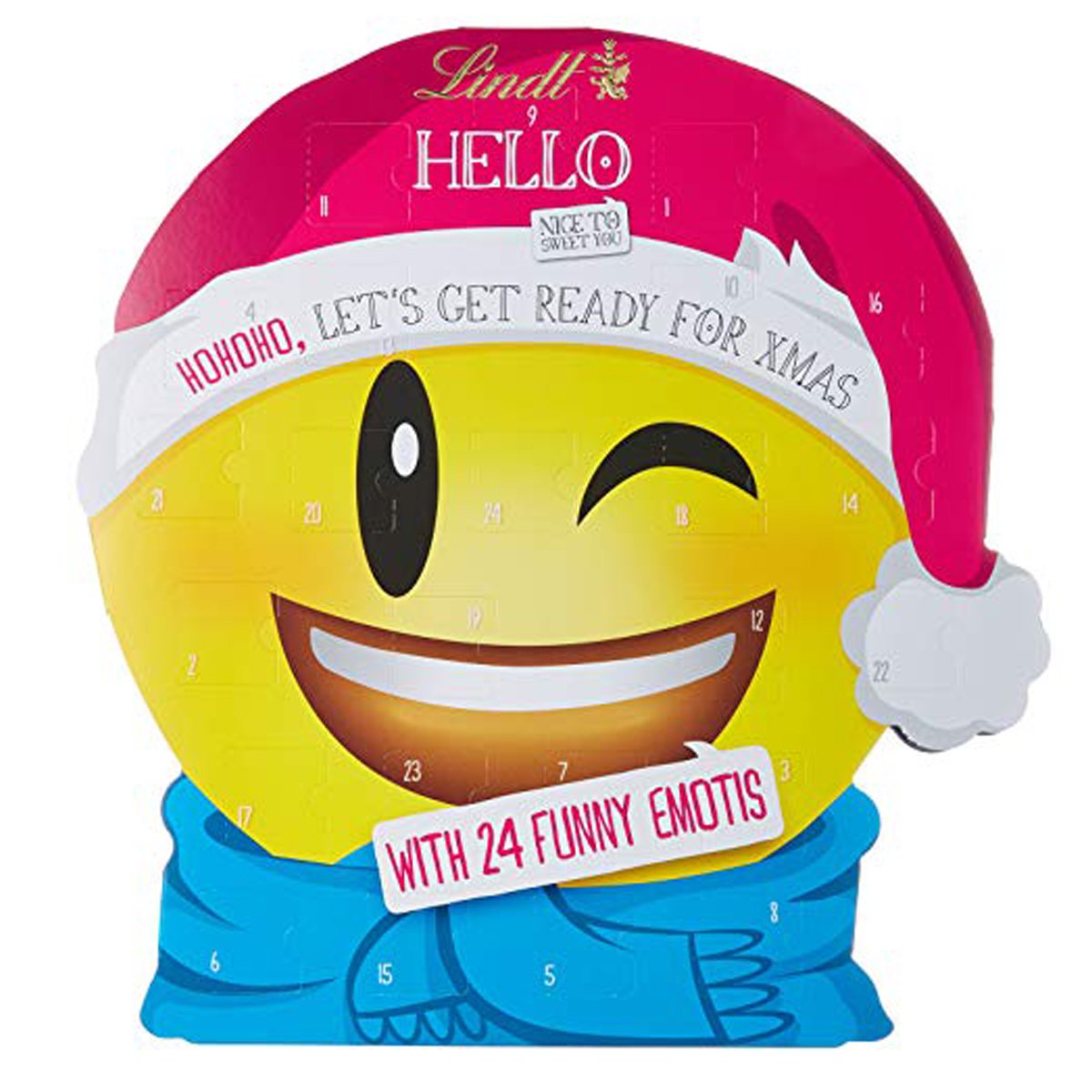 Lindt Julkalender Emojis - 82% rabatt
