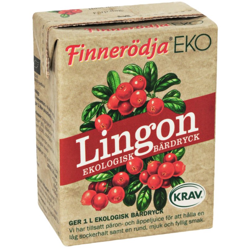 Eko Bärdryck Lingon - 23% rabatt