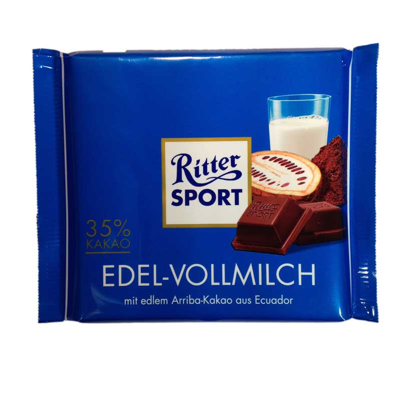 Ritter Sport Extra fin mjölkchoklad - 33% rabatt