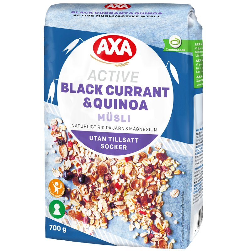 Müsli Black Currant & Quinoa - 28% rabatt