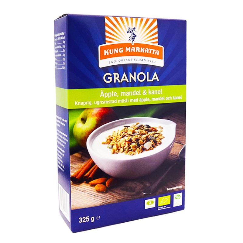 Eko Granola Äpple, Mandel & Kanel 325g - 49% rabatt
