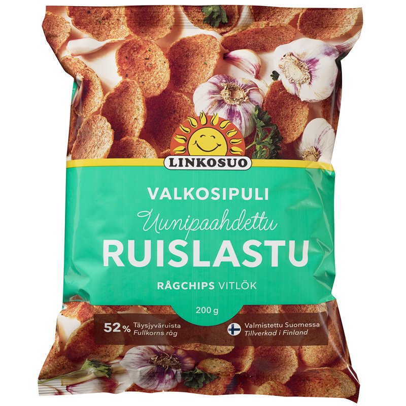 Rågchips Vitlök 200g - 48% rabatt