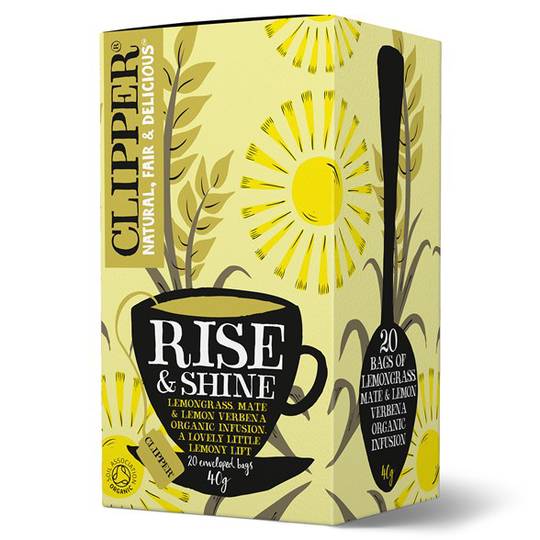 Clipper Örtte Rise & Shine, 20 påsar