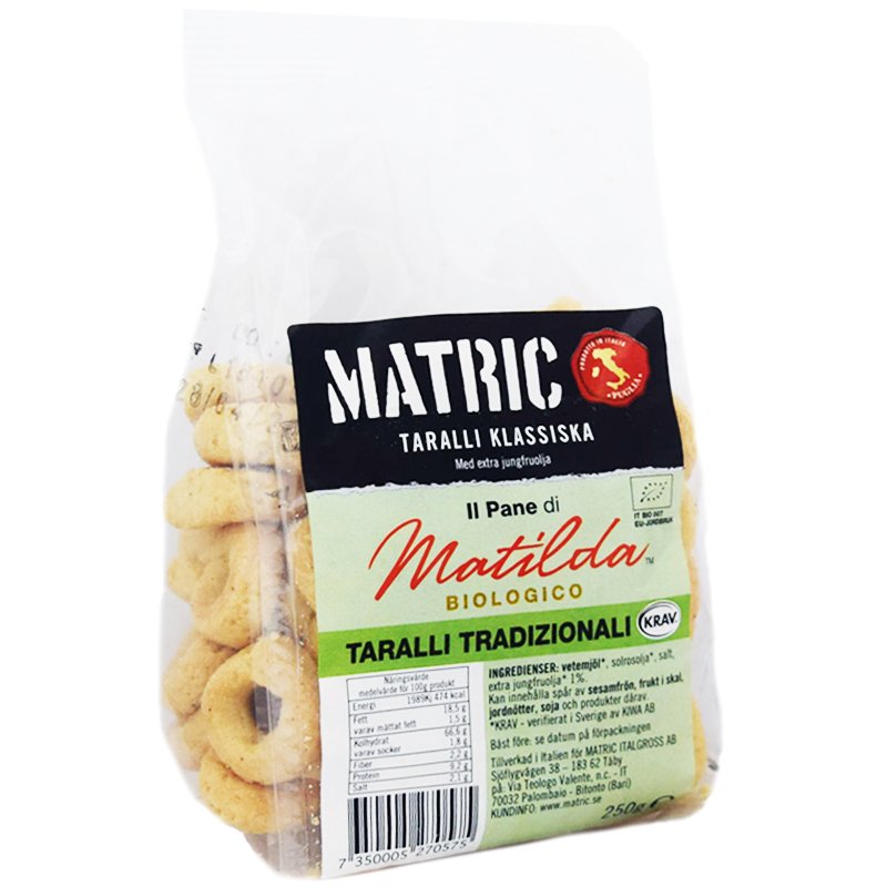 Taralli 250g - 61% rabatt