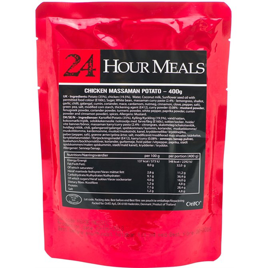 24Hour Meals Chicken Massaman Potato