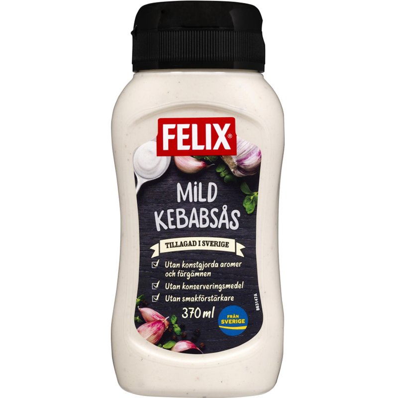 Kebabsås Mild - 37% rabatt