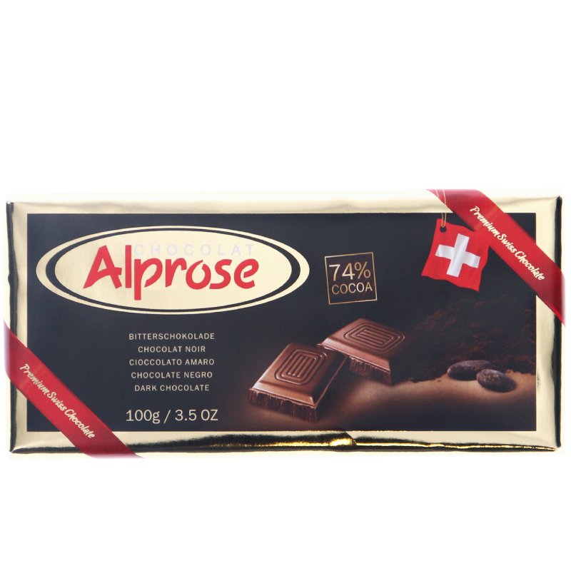 Mörk Choklad 74% - 50% rabatt