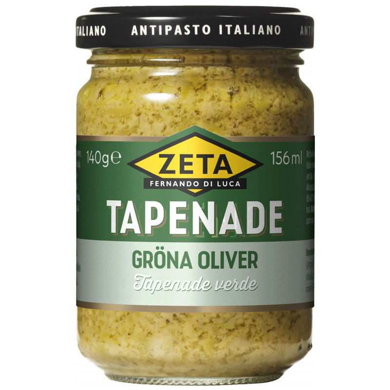 Tapenade Gröna Oliver 140g - 33% rabatt