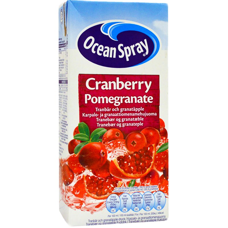 Tranbär & Granatäppeljuice 1l - 34% rabatt