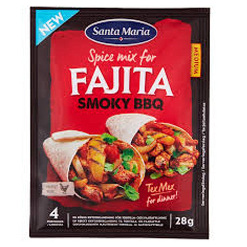 Kryddmix "Fajita Smoky BBQ" 28g - 20% rabatt