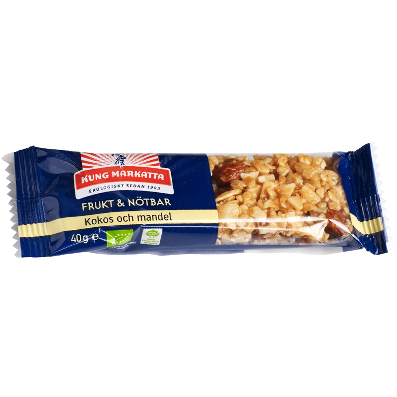 Eko Frukt- & Nötbar Kokos & Mandel - 31% rabatt