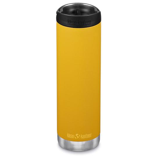 Klean Kanteen TKWide Isolerad Flaska med Cafékork - Marigold 592 ml