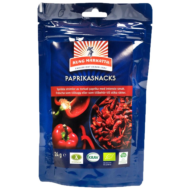 Eko Paprikasnacks 24g - 50% rabatt